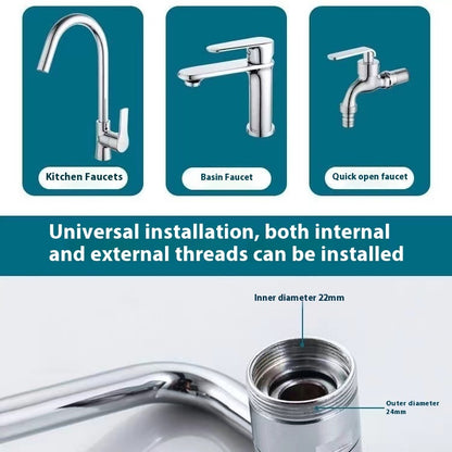 Rotatable Faucet Extension homerefit